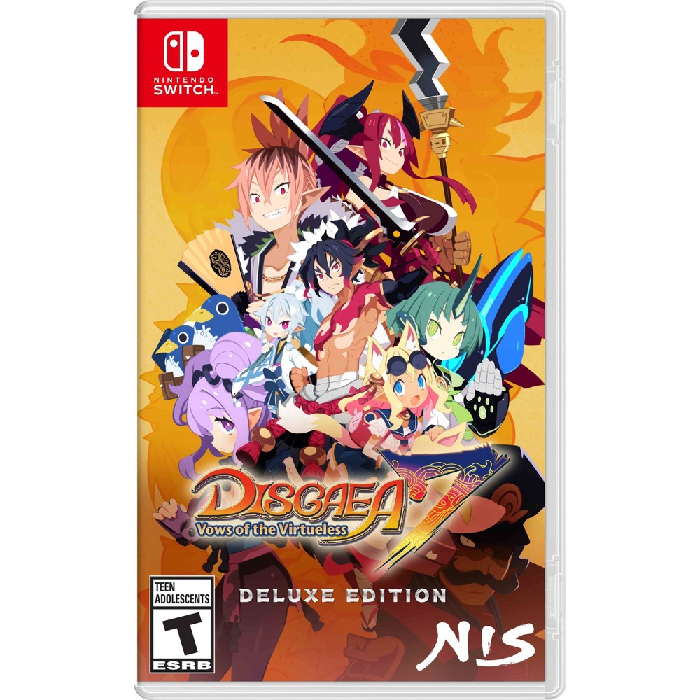 Photos - Console Accessory Nintendo Disgaea 7:Vows of the Virtueless Deluxe Edition -  Switch: RPG Str 