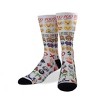 Crazy Socks, Emojis, Funny Novelty Socks, Large - image 2 of 4