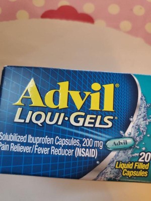 Advil Pain Reliever/fever Reducer Liqui-gel Minis - Ibuprofen (nsaid ...