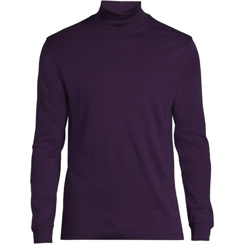 Men's Lands' End Super-T Mock Turtleneck