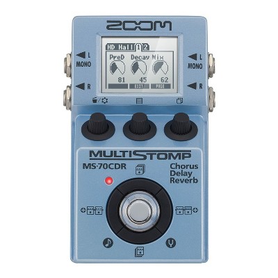 Zoom Ms-70cdr Multistomp Pedal : Target