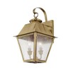 Livex Lighting Mansfield 2 - Light Wall Light in  Antique Brass - 2 of 4