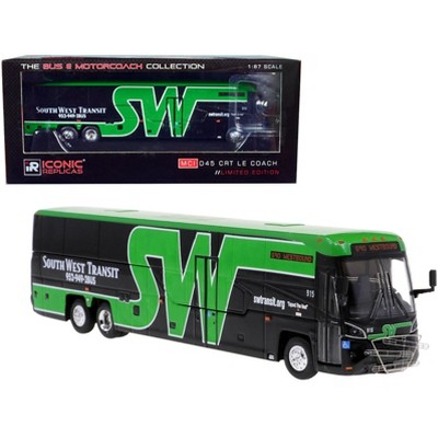 MCI D45 CRT LE Coach Bus South West "690 Westbound" "The Bus & Motorcoach Collection" 1/87 Diecast Model by Iconic Replicas