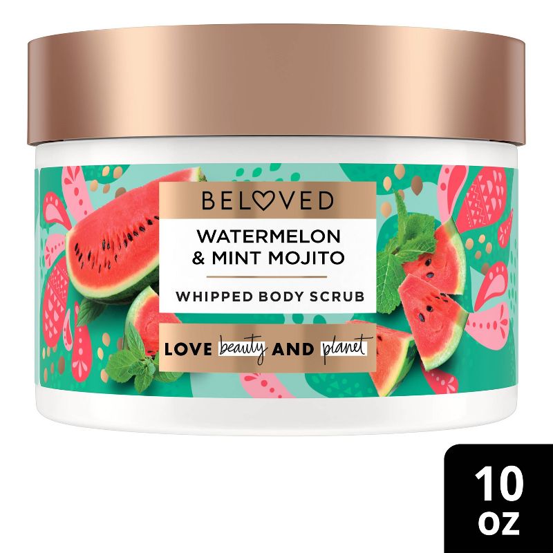 Beloved Whipped Body Scrub Watermelon &#38; Mint Mojito - 10oz, 1 of 9