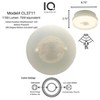 IQ America Battery-Powered LED Motion Sensor Flush Mount Ceiling Light, 7 inch 1150 Lumens, WH - image 3 of 4