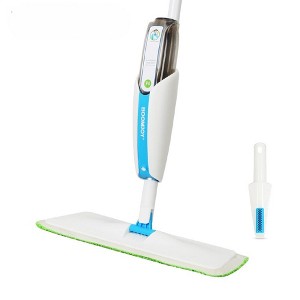 NAYSAYE Cleaning Tool Spray Mop Superfine Fiber Mop for Hardwood Laminate Wood and Tile Floor Cleaning, Blue, 14.5"*3.9"*50" - 1 of 4