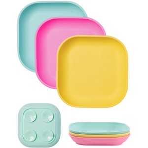 Babelio Suction Plates,100 Percent Food Grade Silicone | 3 Packs - 1 of 4