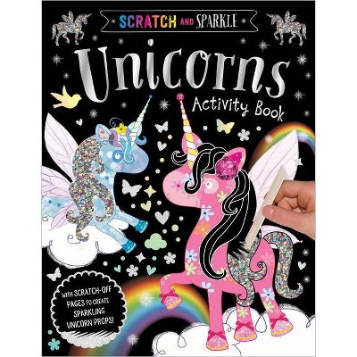 Scratch-off Hidden Pictures Unicorn Puzzles - (highlights Scratch-off  Activity Books) (spiral Bound) : Target