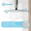 LOVMOR 10 Inch Shower System Celling High Pressure Rainfall Shower Faucet Fixture Combo Set , Chrome - 3 of 4