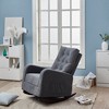 Single sofa reclining chair Japanese chair lazy sofa tatami balcony reclining sofa adjustable chair - 2 of 4
