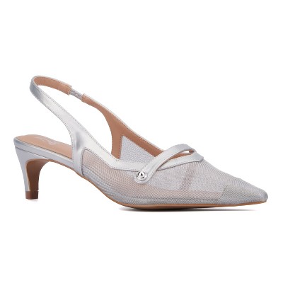 New York & Company Women's Kristie Slingback Heels