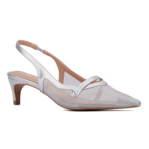 New York & Company Women's Kristie Slingback Heels - 1 of 4