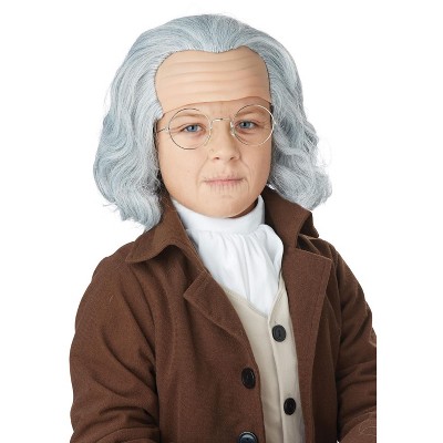 gray wig for child