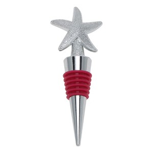 Unique Bargains Silicone Ring Starfish Stopper Aluminum Alloy TPE 4.06"x1.50"x0.79" 1 Pc - 1 of 3