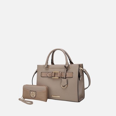 MKF Collection Virginia Vegan Leather Women’s Tote Bag with Wallet by Mia K