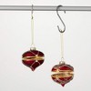 2.5"H Sullivans Dark Red Box Christmas Ornament Set of 2, Christmas Tree Decor - 3 of 3