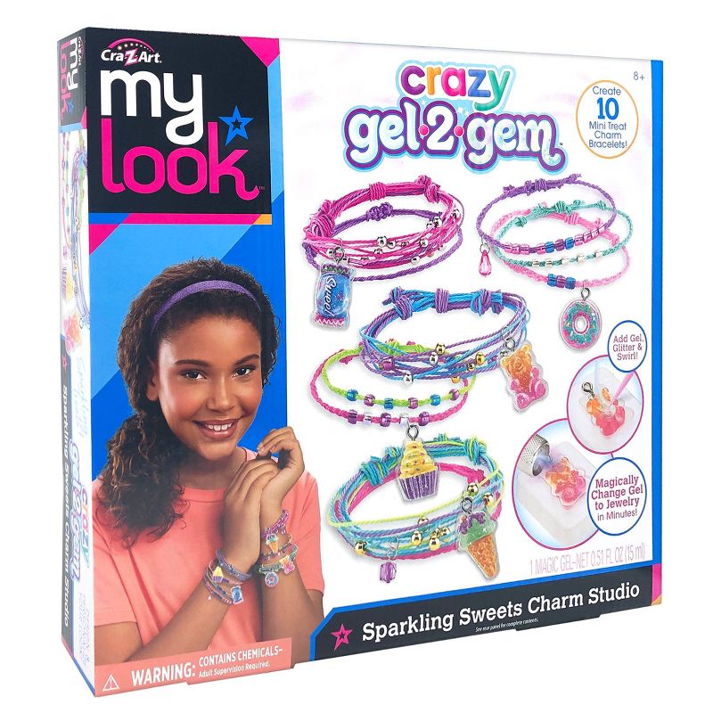 My Look Gel 2 Gems Sweets Craft Activity Kit, 4 of 11