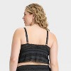 Women's Bubble Lace Cropped Cami - Wild Fable™ - 2 of 3