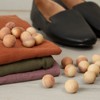 Juvale 120 Pack Cedar Balls for Clothes Storage, Natural Aromatic Wood for Closets and Drawers, 0.75 Inch - 2 of 4