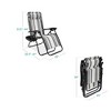 Best Choice Products Set of 2 Zero Gravity Lounge Chair Recliners for Patio, Pool w/ Cup Holder Tray - 2 of 4
