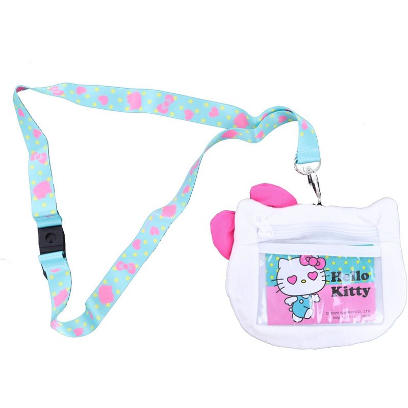 Monogram International Inc. Hello Kitty Deluxe Lanyard With Pouch Card Holder, 2 of 3