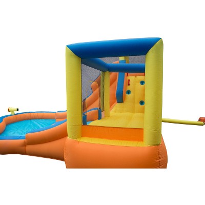 Multi-Color Inflatable Slide and Bounce Water Park