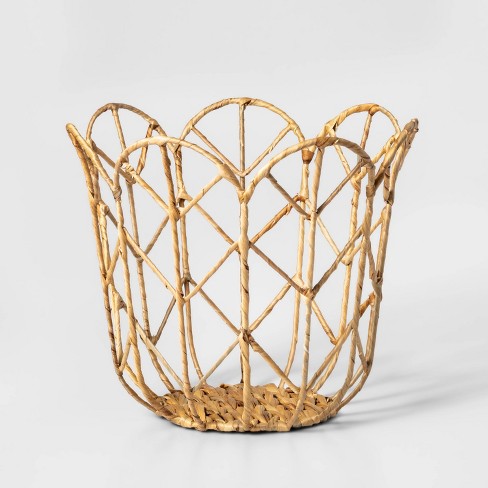 Tulip Shaped Woven Basket - Pillowfort™ - image 1 of 4