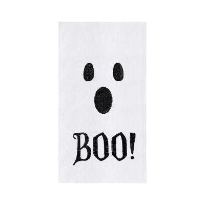 C&F Home Boo Ghost Embroidered Flour Sack Dishtowel