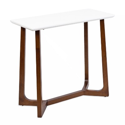 Kate and Laurel Olivant Wooden Console Table, 32x15x30, White