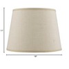 Cal Lighting Hardback Fine Burlap Shade - 2 of 2