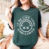 Simply Sage Market S.W.Smiley It Be Like That Smiley Face Garment Dyed Tee - 3 of 4