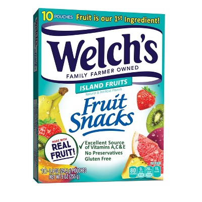 Welch's Tropical Fruit Snacks - 9oz/10ct