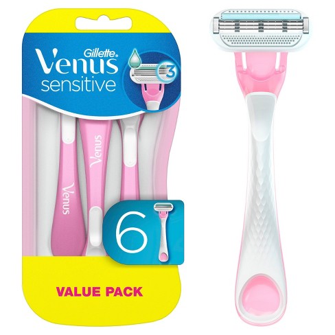 Venus Sensitive Women's Disposable Razors : Target