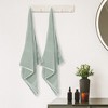Unique Bargains Cotton Absorbent Lightweight Bath Towels 2 Pcs - 4 of 4
