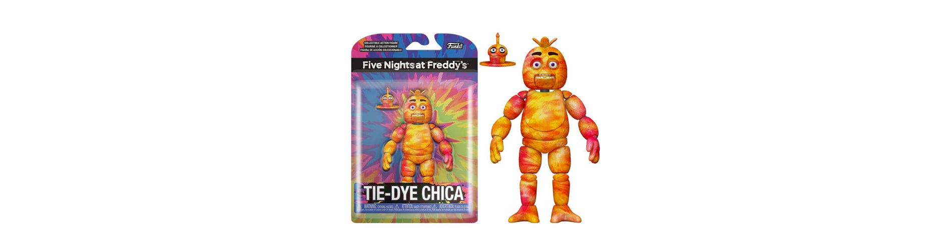Funko Pop! Action Figure: Five Nights at Freddy's, Tie Dye- Chica #64217