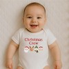 Everyday Kids Christmas Collection Christmas Crew Baby Onesie – Festive Character Graphic Bodysuit - 4 of 4