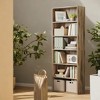 6-Tier Bookshelf, 23.6 Inches Open Bookcase with Adjustable Storage Shelves - 3 of 4