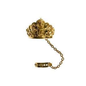 CharCharms Straw Topper Crown Wicked Glinda - 1 of 4