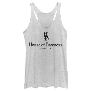 Women's Cruella House of Baroness London Logo Racerback Tank Top - 1 of 4