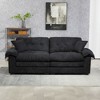 NicBex 84 Inch Loveseat Sofa Modern Upholstered Comfy Chenille Fabric Sofa Couch with 2 Throw Pillows for Living Room,Apartment - 2 of 4