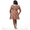 Smak Parlour Women's Plus Smocked Fit & Flare Dress - 4 of 4