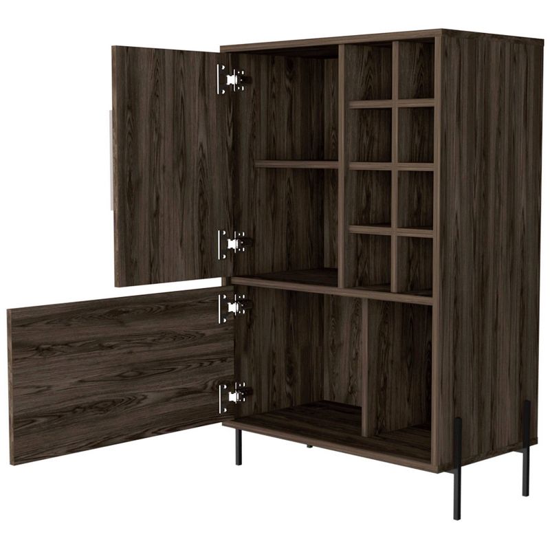 Page Bar Cabinet Brown - RST Brands, 4 of 11
