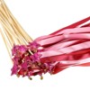 Unique Bargains Bell Ornament Wedding Birthday Party Streamer Fairy Wands 24 Pcs - 4 of 4