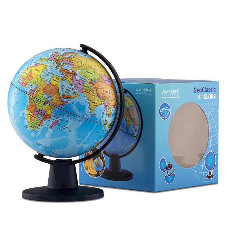 Replogle Waypoint Geographic GeoClassic Globe, 6", 1 of 4