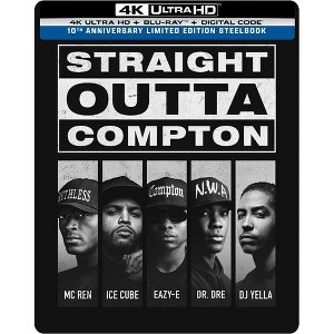 Straight Outta Compton (10th Anniversary Edition) (Steelbook) (Steelbook) (4K/UHD) - 1 of 1
