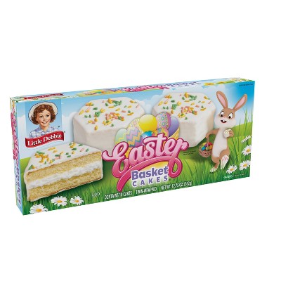 Little Debbie Vanilla Easter Basket Cakes - 10ct/12.75oz