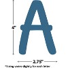 Teacher Created Resources® Slate Blue 4" Modern Classic Letters Combo Pack, 257 Per Pack, 2 Packs - 3 of 3