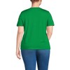 Lands' End Women's Relaxed Supima Cotton T-Shirt - 2 of 3