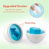 Chaokws Matching Eggs 12 pcs Set Color & Shape Recoginition Sorter Puzzle for Travel Game Early Learning Educational Gift - 4 of 4