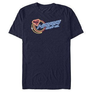 Mens Supergirl Kara Moon Neon Sign T Shirt - 1 of 4